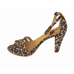 Leopard Sandals